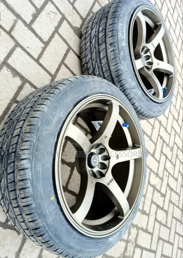 Size 18 Offset Bronze Rims Toyota/Mazda/Subaru