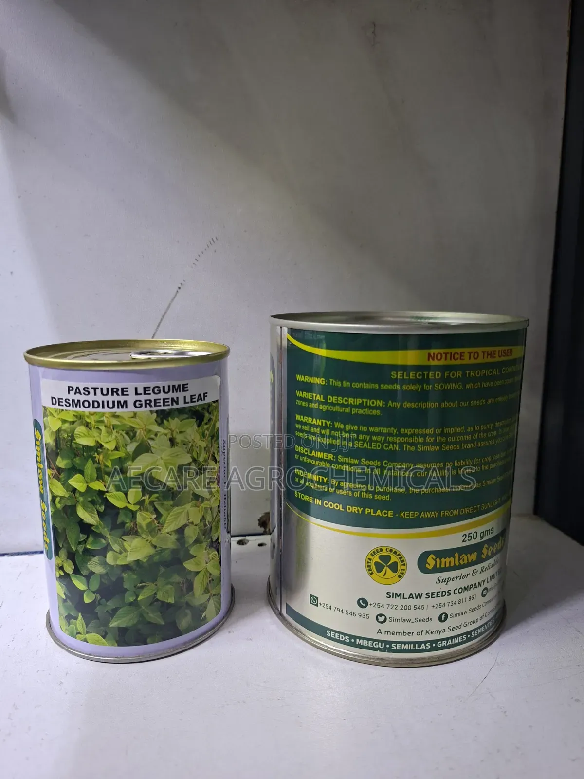 Pasture Legume Desmodium Green Leaf 100g, 250g, 500g, 1kg