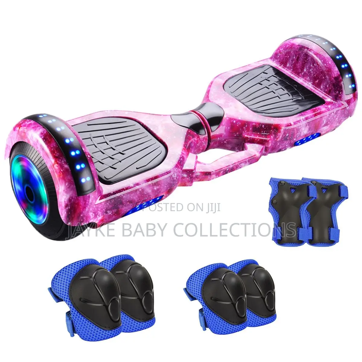 6.5” Hoverboard With Safety Gear – Fun Safe Kids Riding