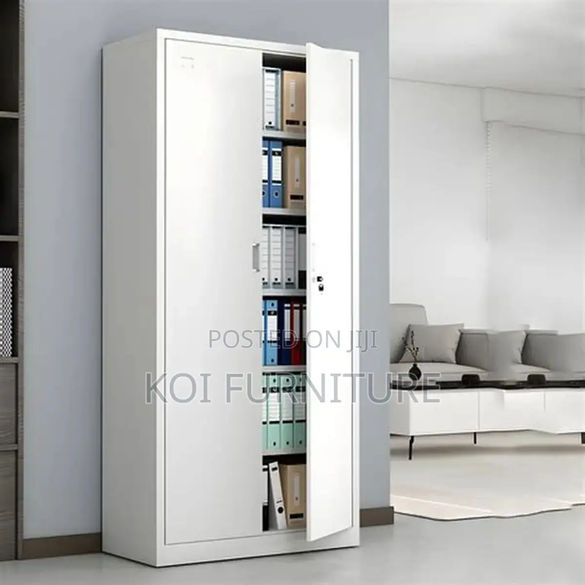 Office Cabinet; Modern Two Doored Executive Office Cabinet for Docs