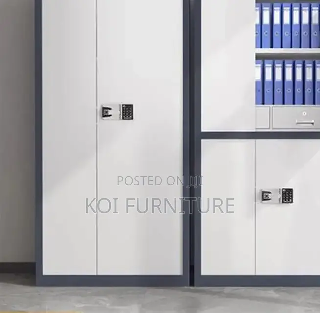 Office Cabinet; Modern Two Doored Executive Office Cabinet for Docs