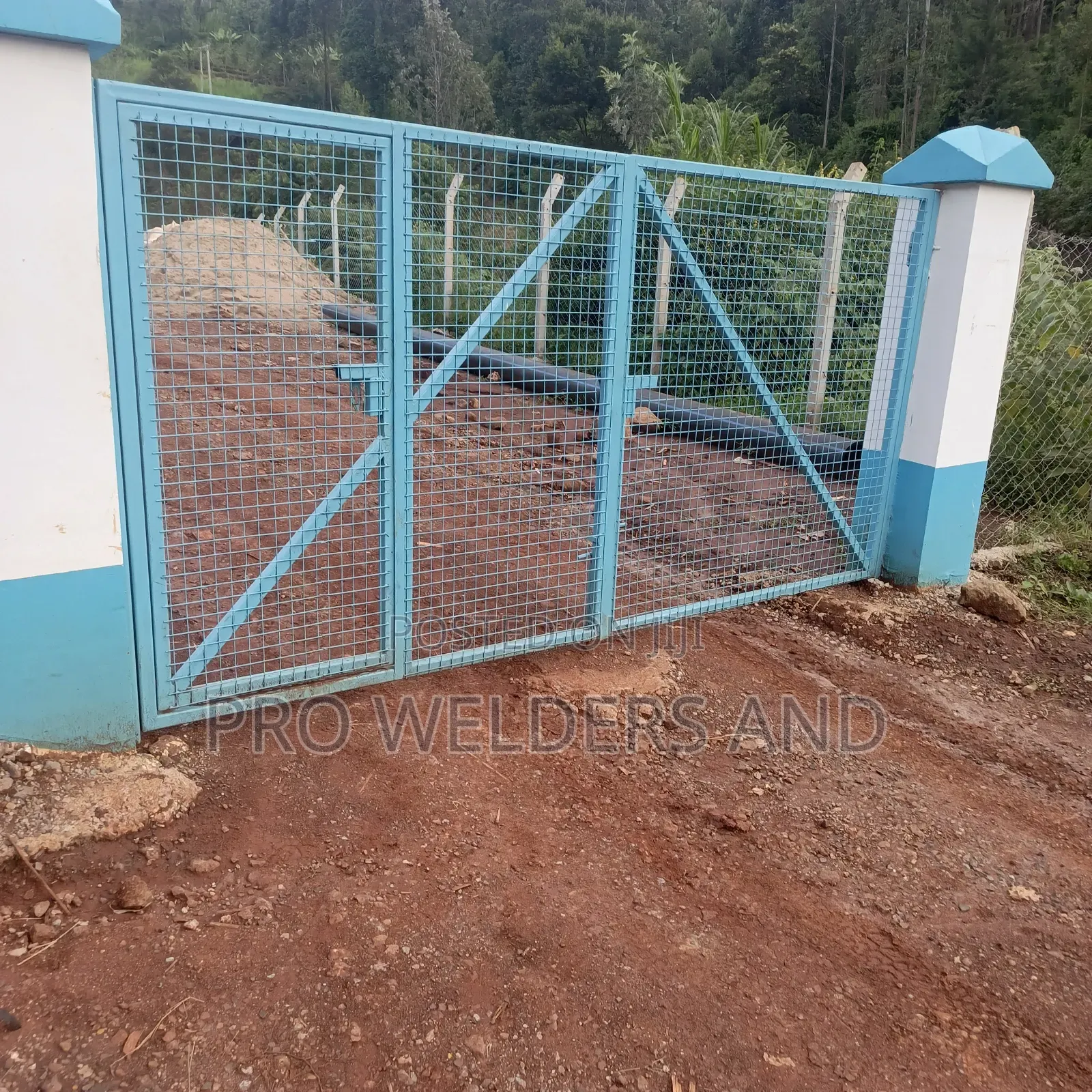 Durable Metal Mesh Gates for Residential Commercial Use