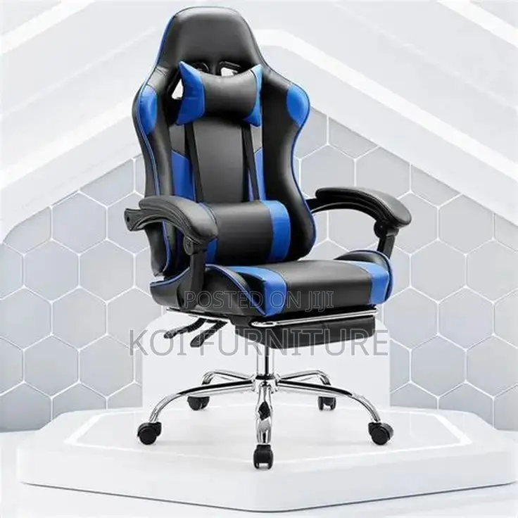 Office Chairs; Blue Joyous Studio Gamers Chairs for Content Streaming