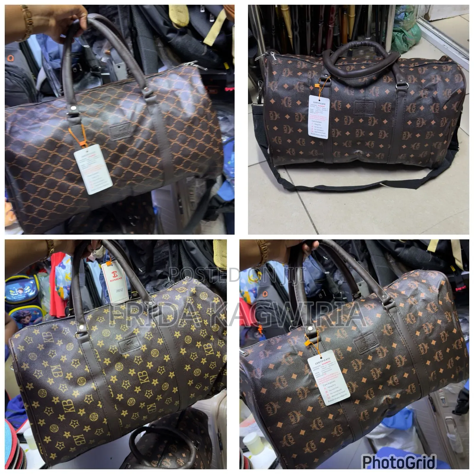 New Sleek Gym Bag/ Travel Duffle Bag
