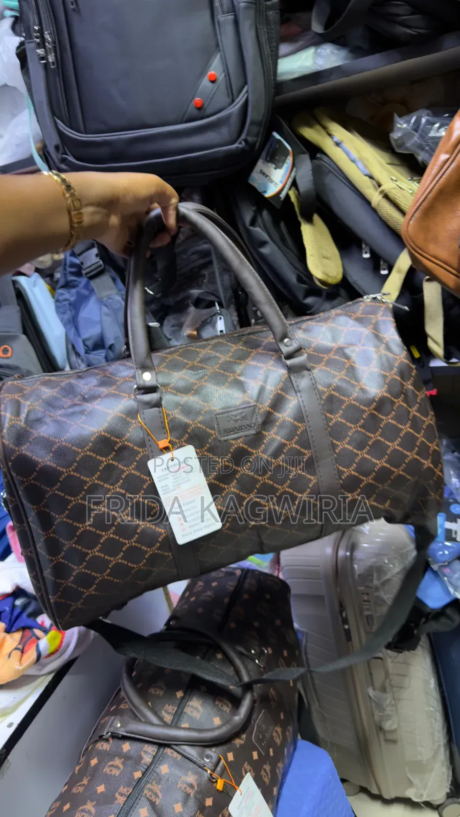 New Sleek Gym Bag/ Travel Duffle Bag