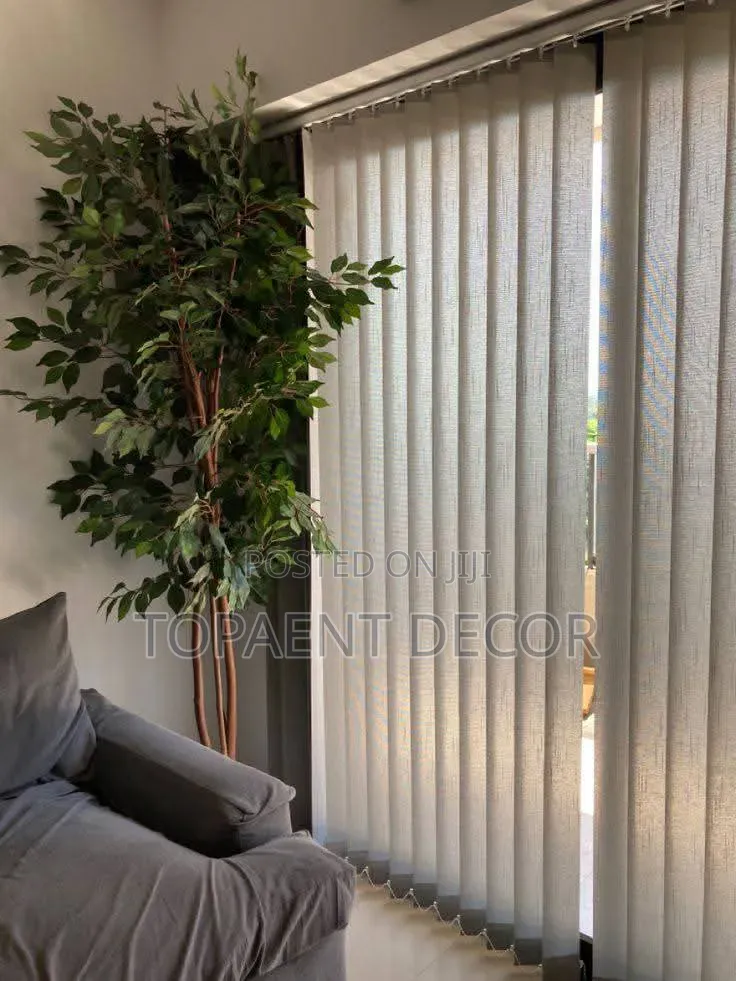 Light Grey,Easy Mechanism Vertical Office Window Blinds