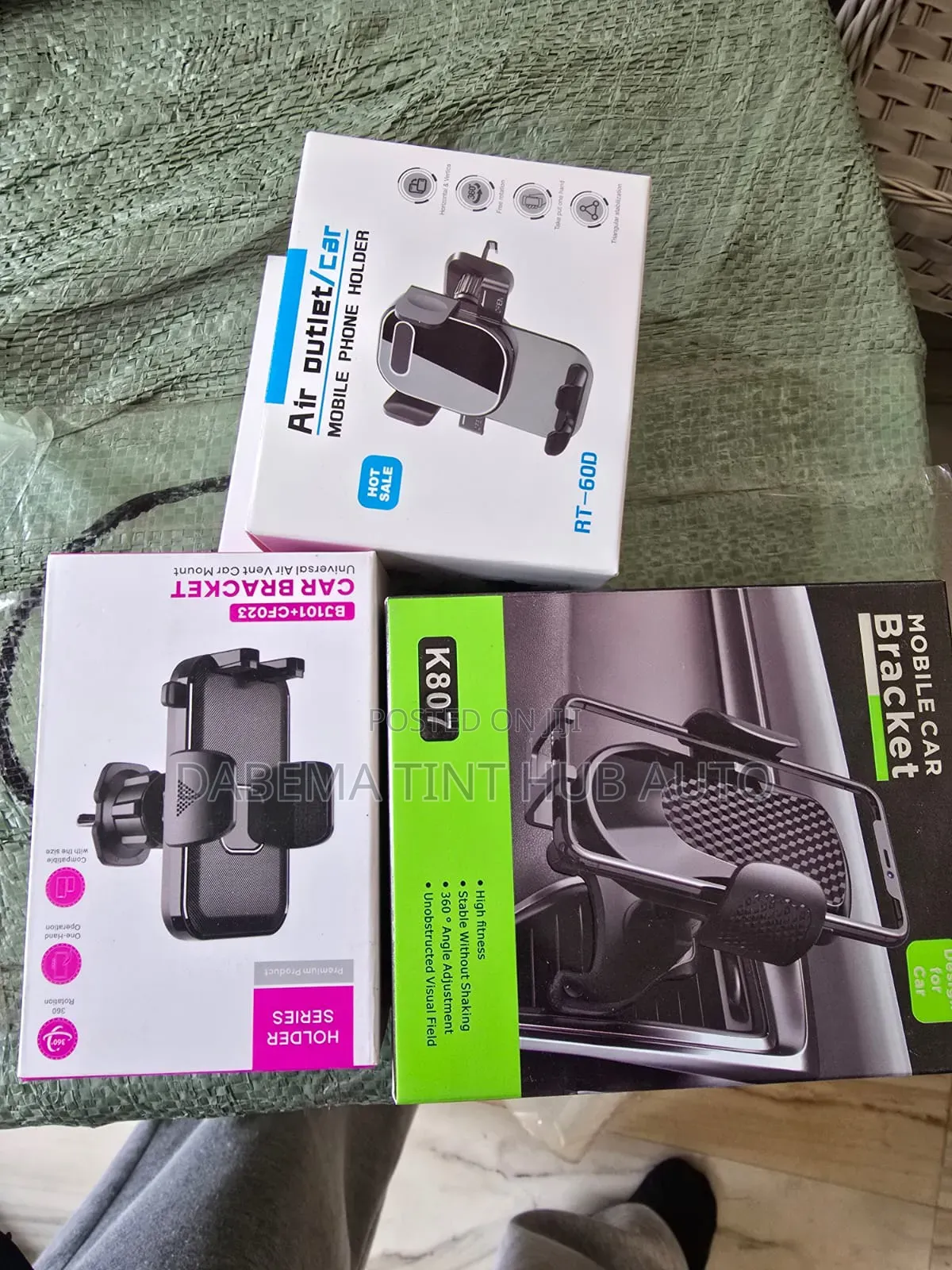 360° Universal Car Phone Holder Category: