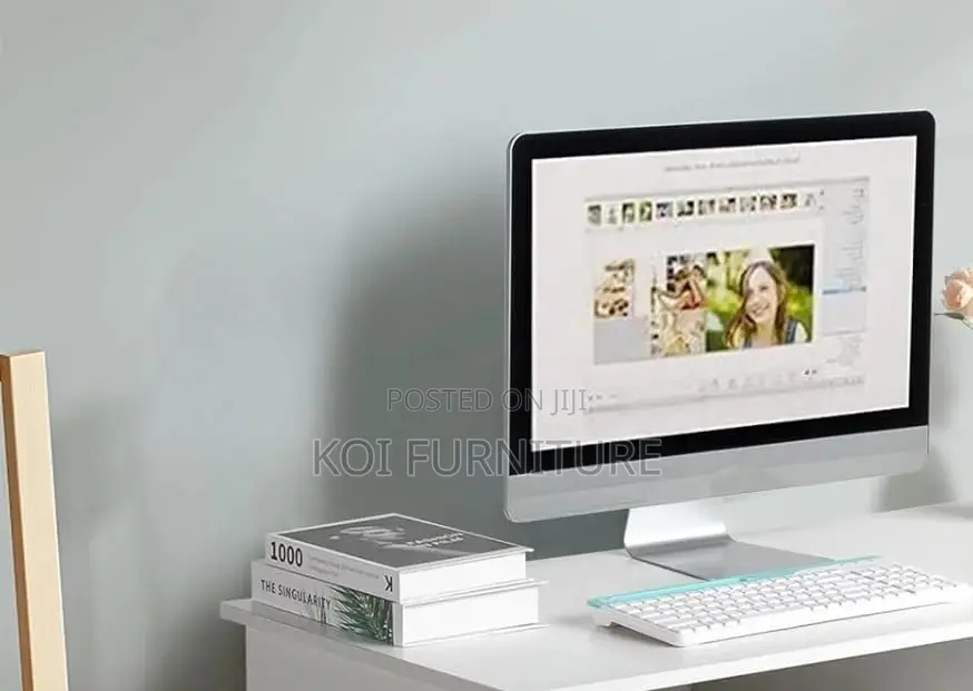 Office Desks; 1.2 Meters Home Office Study Desk With Lockable Drawwers