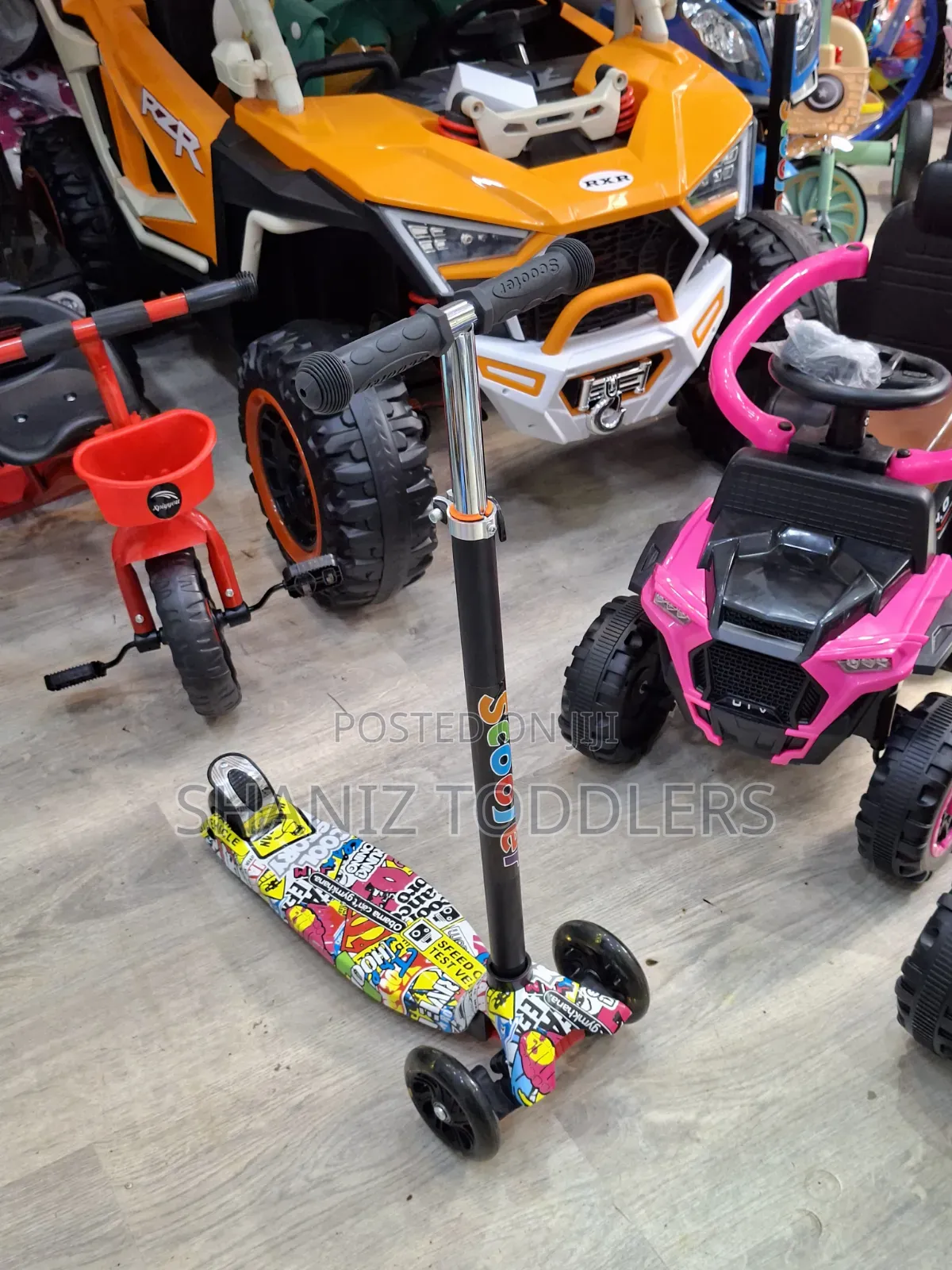 3 Wheels Kids Scooter