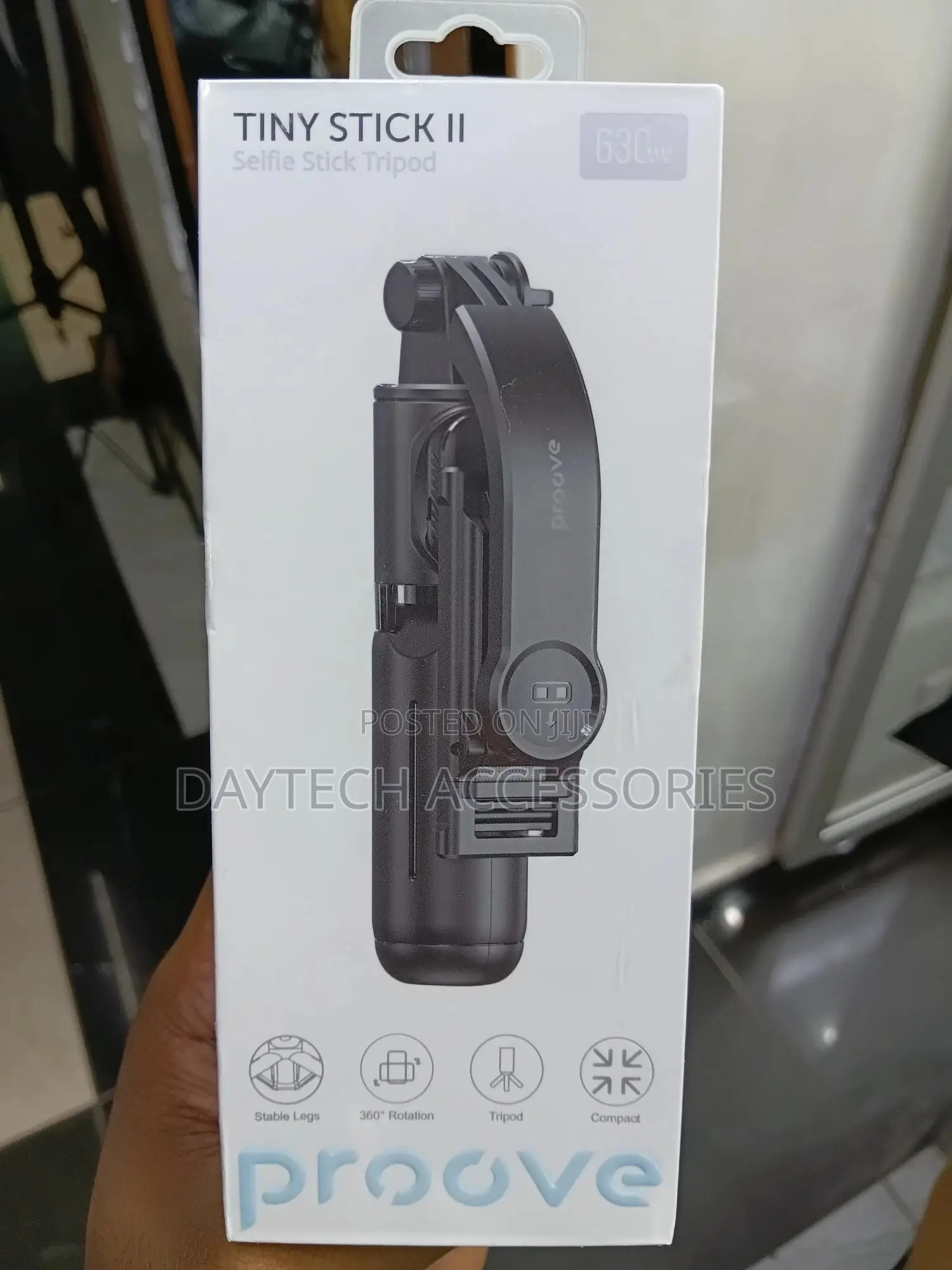 The Proove Tiny Stick Ii Is a Compact 2-in-1 Selfie Stick and Tripod