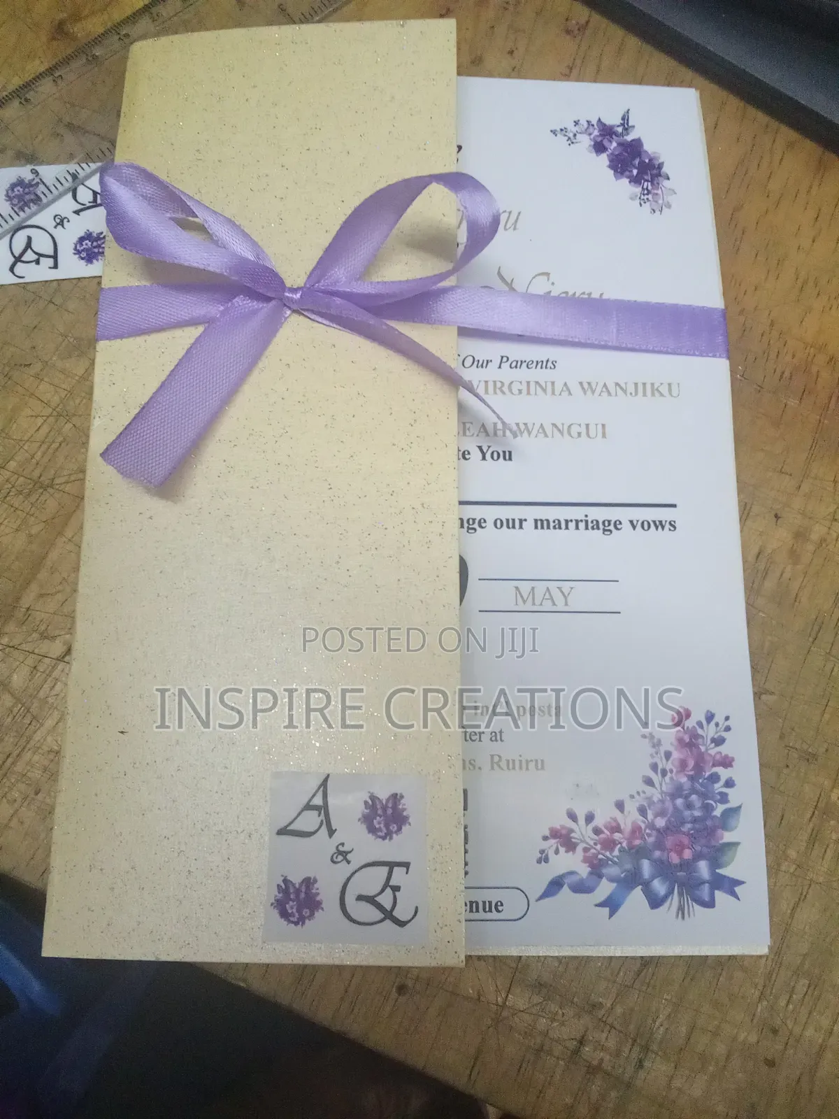 Local Wedding Cards Printing Services .In Nairobi