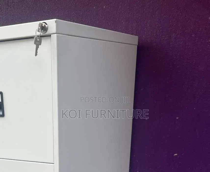Office Cabinet; Bisley Steel Office Filing Cabinet With 4 Drawers