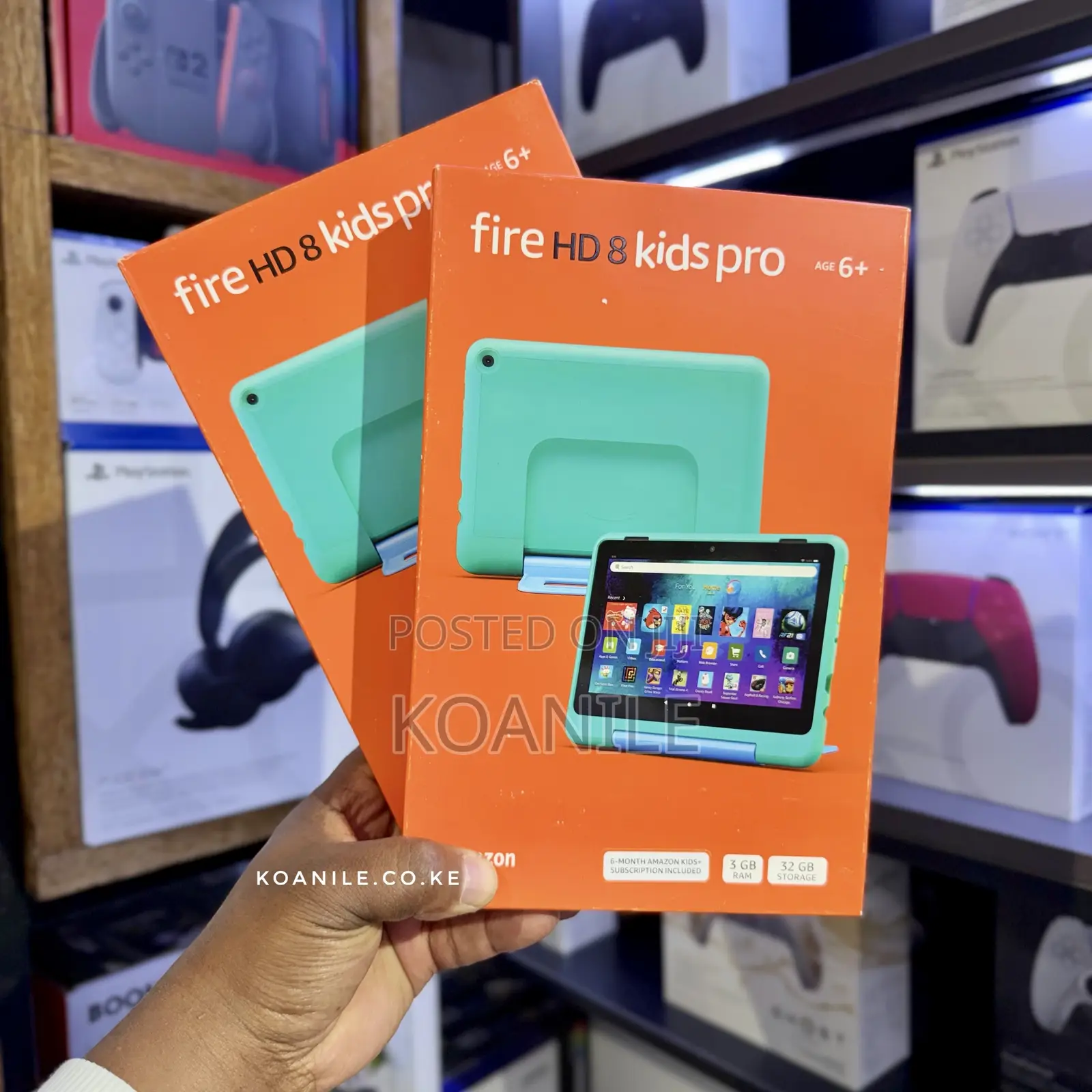 New Amazon Fire HD 8 Kids Pro 32 GB Blue