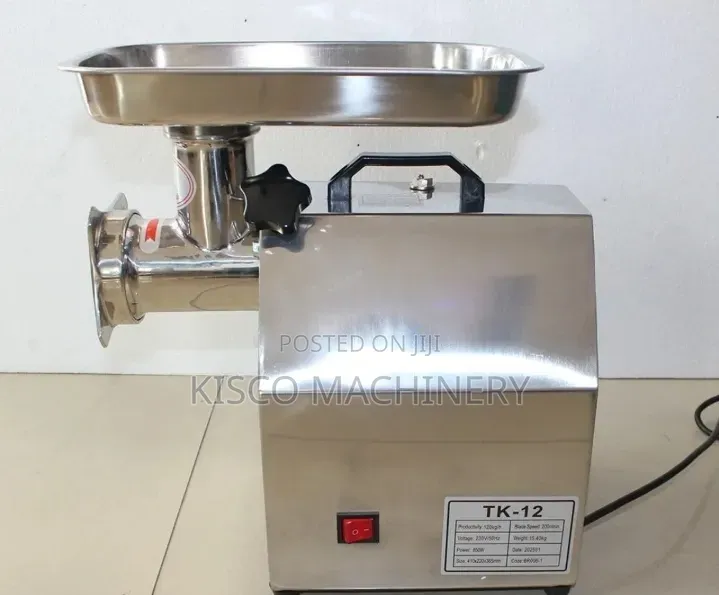 Heavy Duty Commercial Electric Meat Mincer - Tk-12/Grinder
