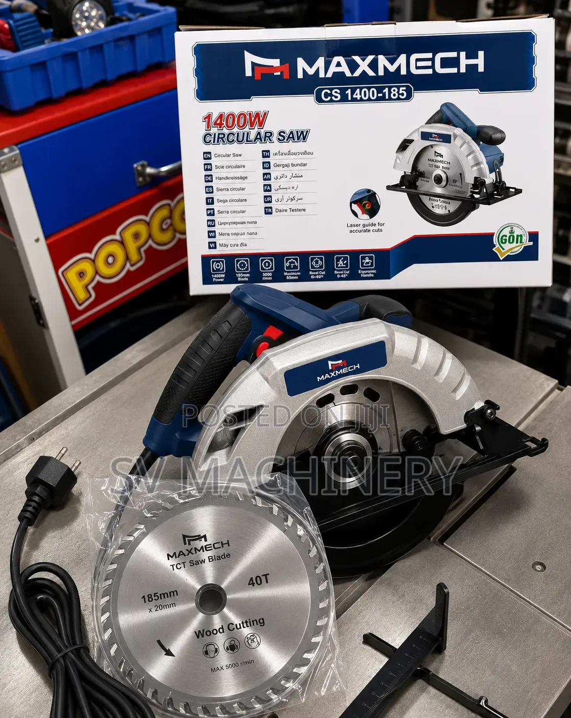 Heavy Duty 1400w 7" Electric Circular Saw