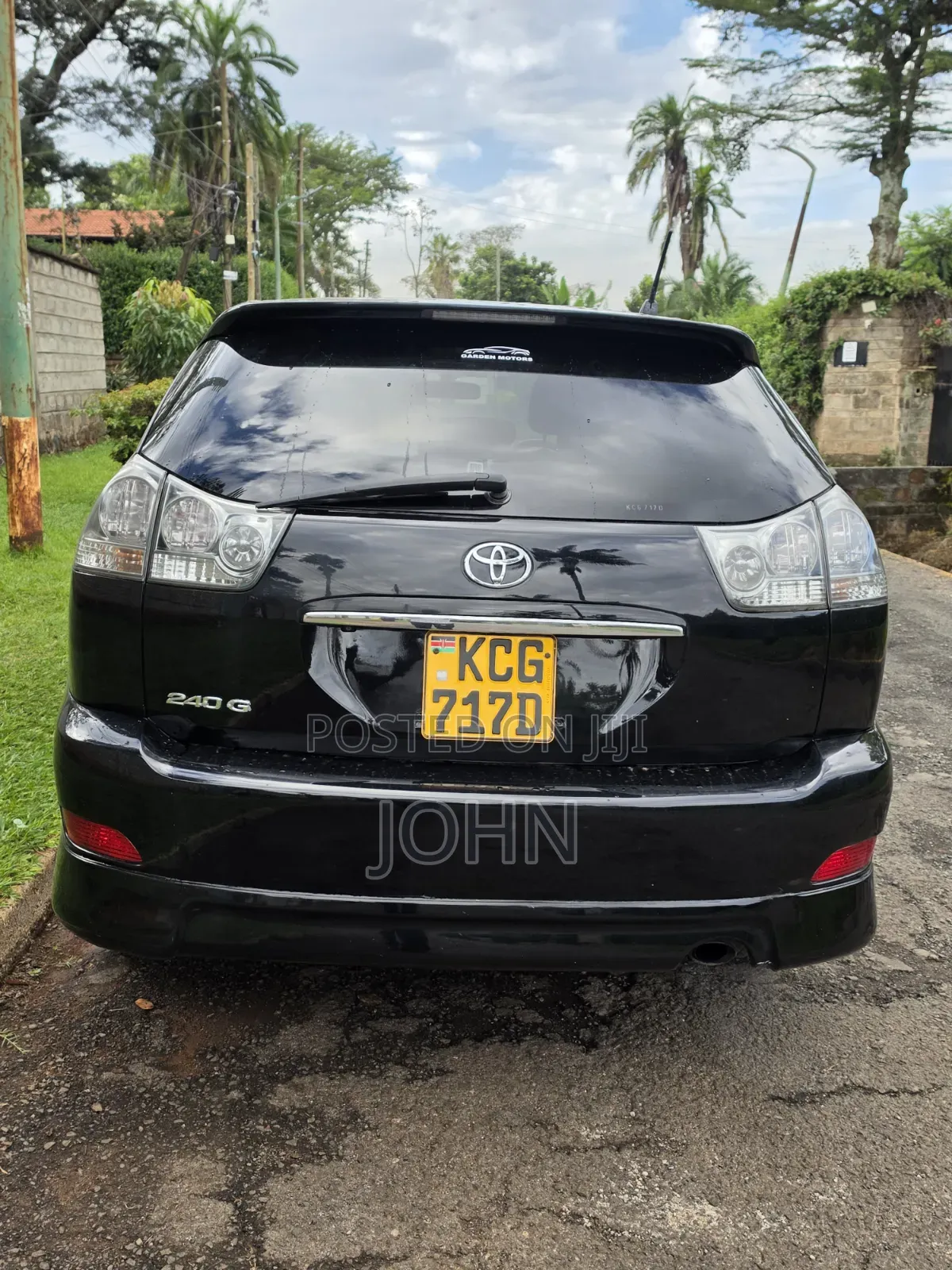 Toyota Harrier 2.4 2008 Black