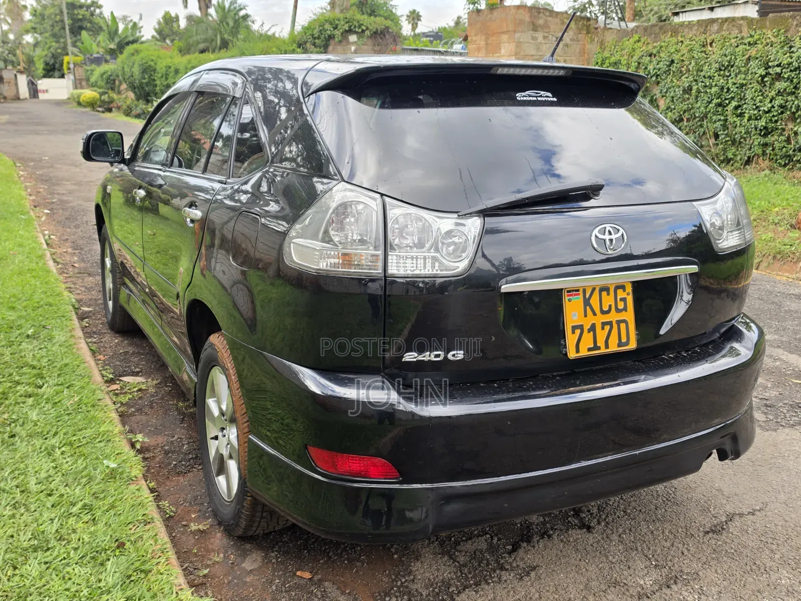 Toyota Harrier 2.4 2008 Black