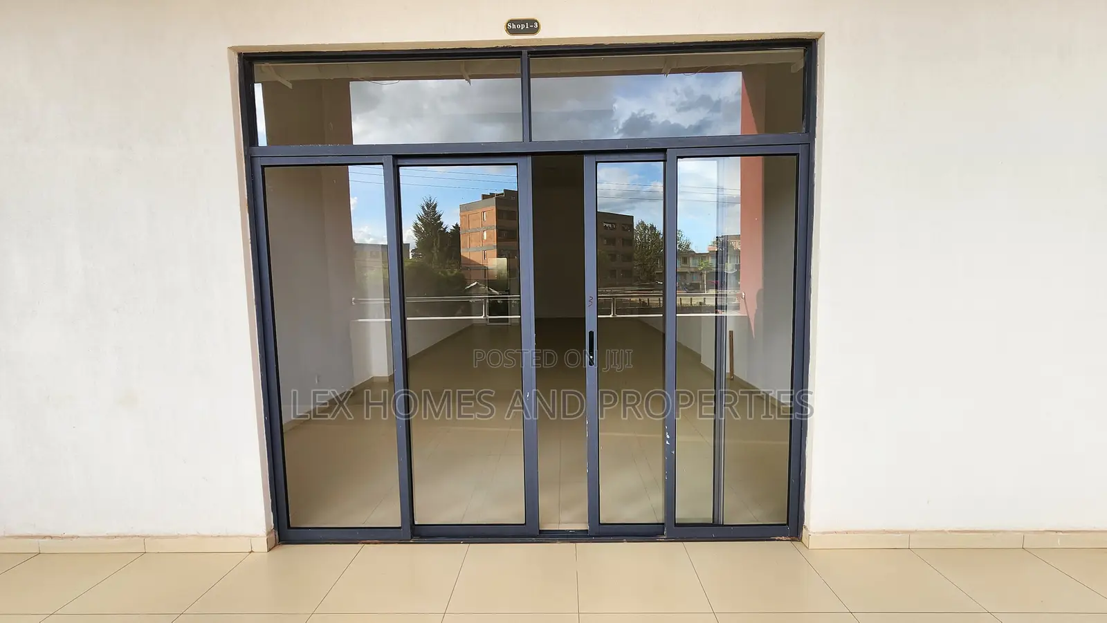 64sqm Shop for Sale on a New Apartment Bulding at KSH 9.92m