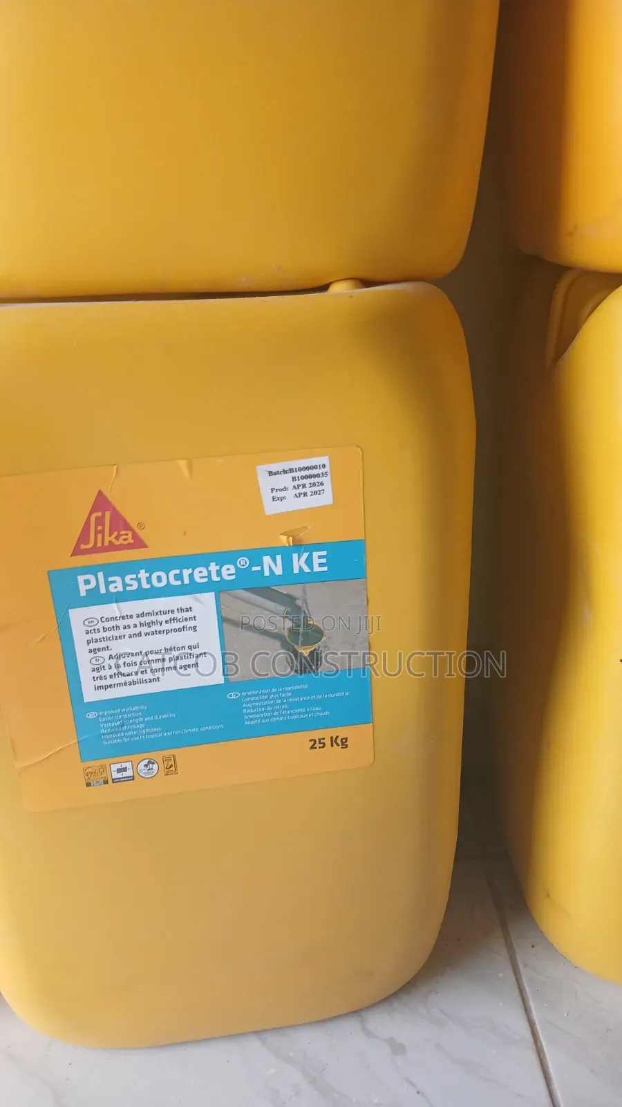 Sika Plastocrete N 25l – High Performance Concrete Waterproofing
