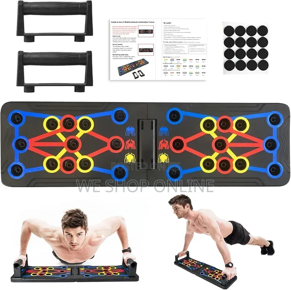 Portable Multifunctional Push Up Muscle Training Bar