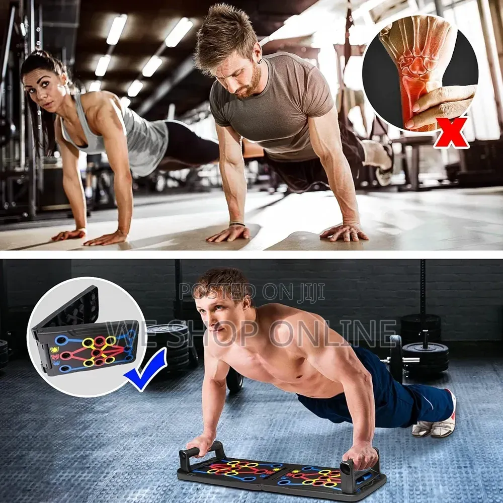 Portable Multifunctional Push Up Muscle Training Bar