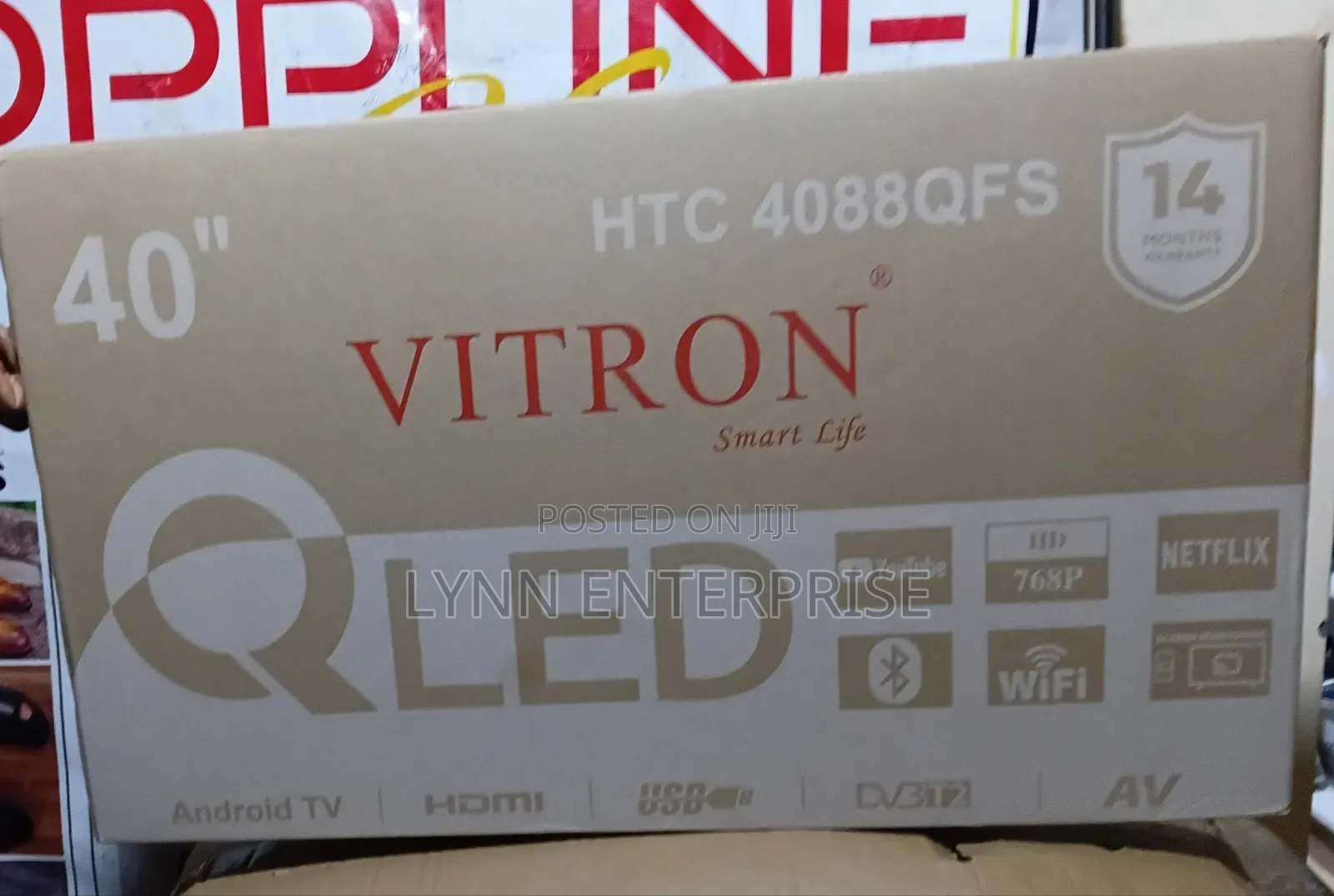 Vitron TV 40 Inches Smart Qled