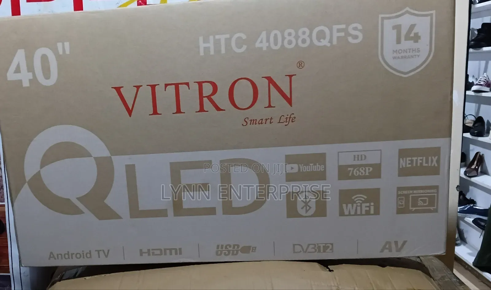 Vitron TV 40 Inches Smart Qled