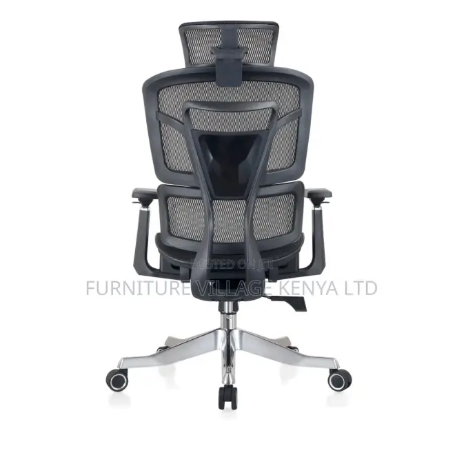 Orthopedic High Back Mesh Study Chair With Footrest