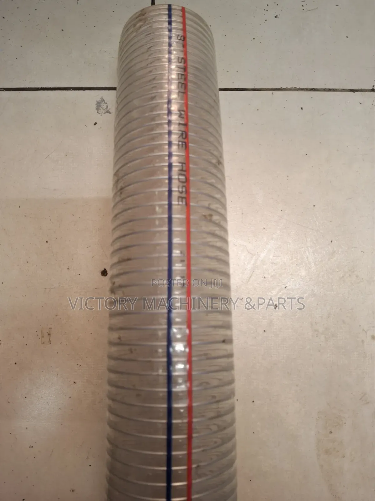 Clear 2" Steel Sunction Pipe