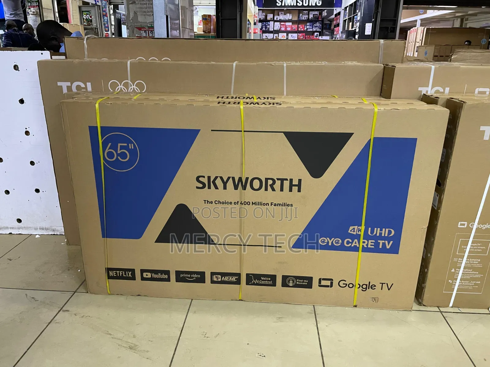 Skyworth 65" Uhd Google Tv – Eye Care Series