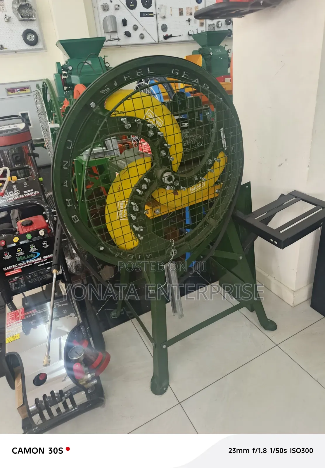Petrol Engine/Electric Chaff Cutter 3 Blades