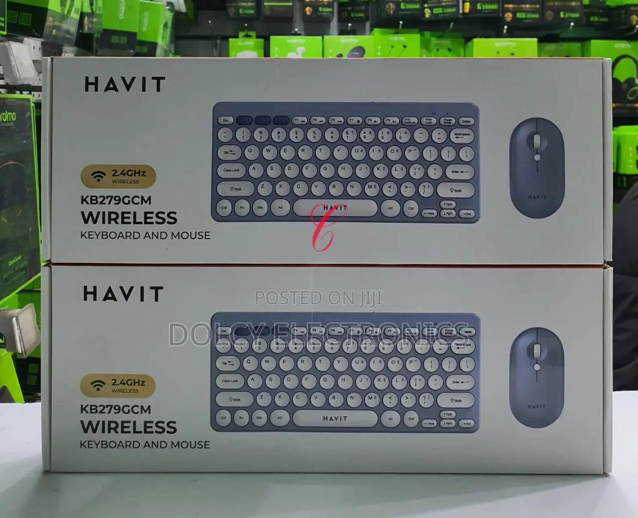 Havit Kb279gcm Wireless Keyboard and Mouse Combo.