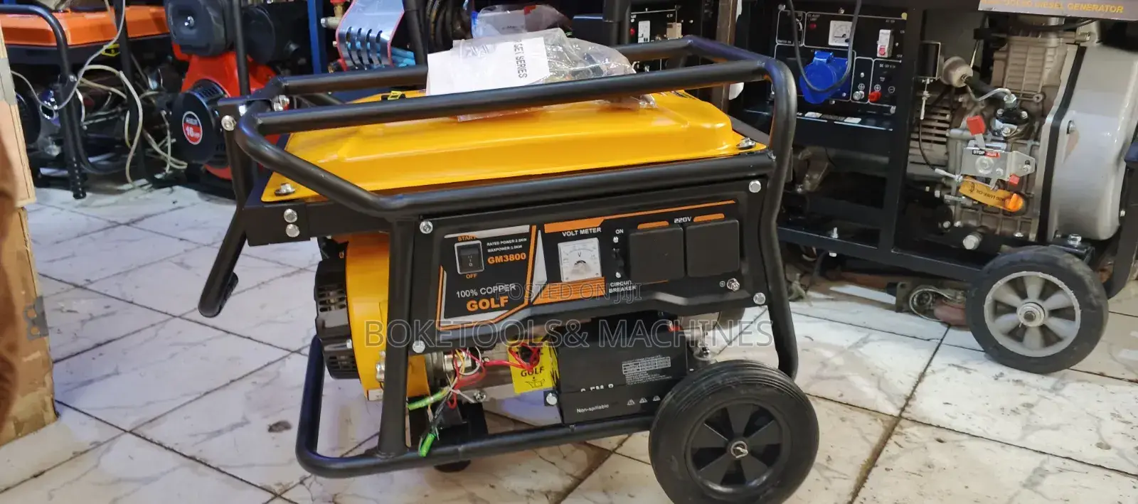 Heavy Duty Golf Generator 5kva