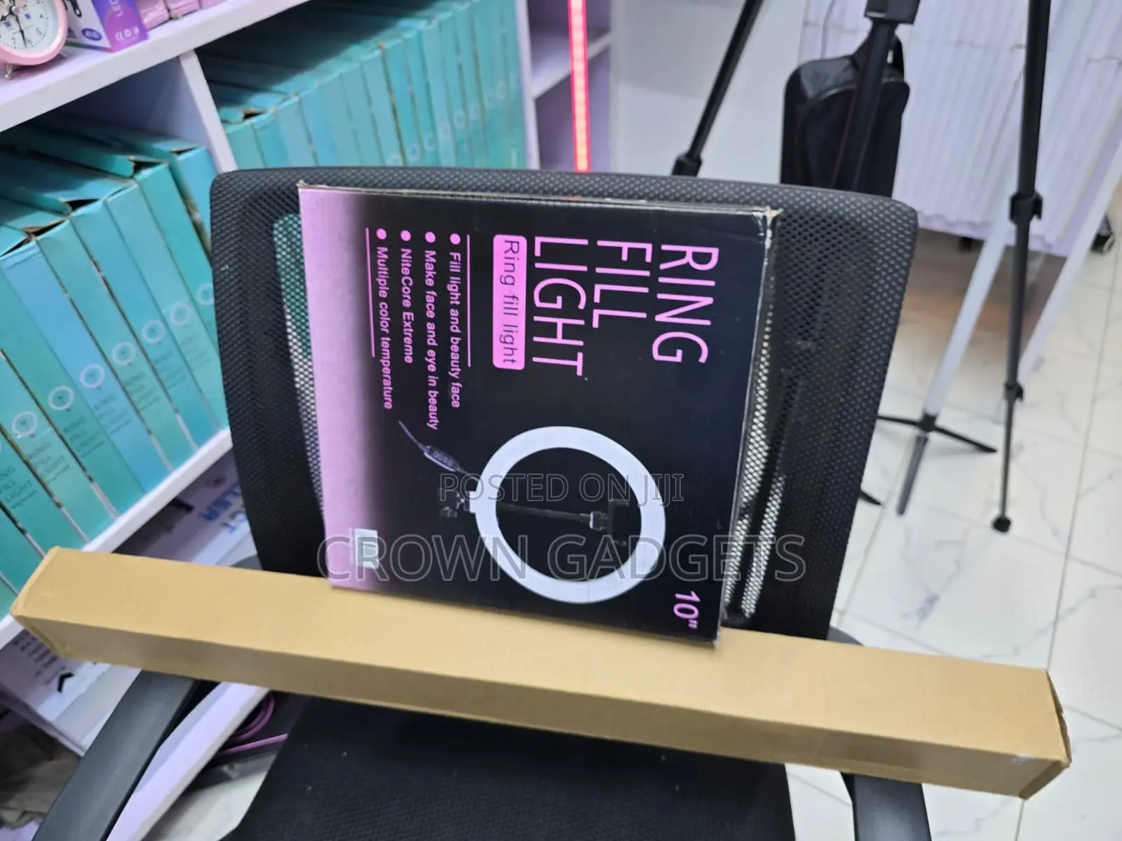 Ring Fill Light Kit With Tripod Phone Holder Usb Powered
