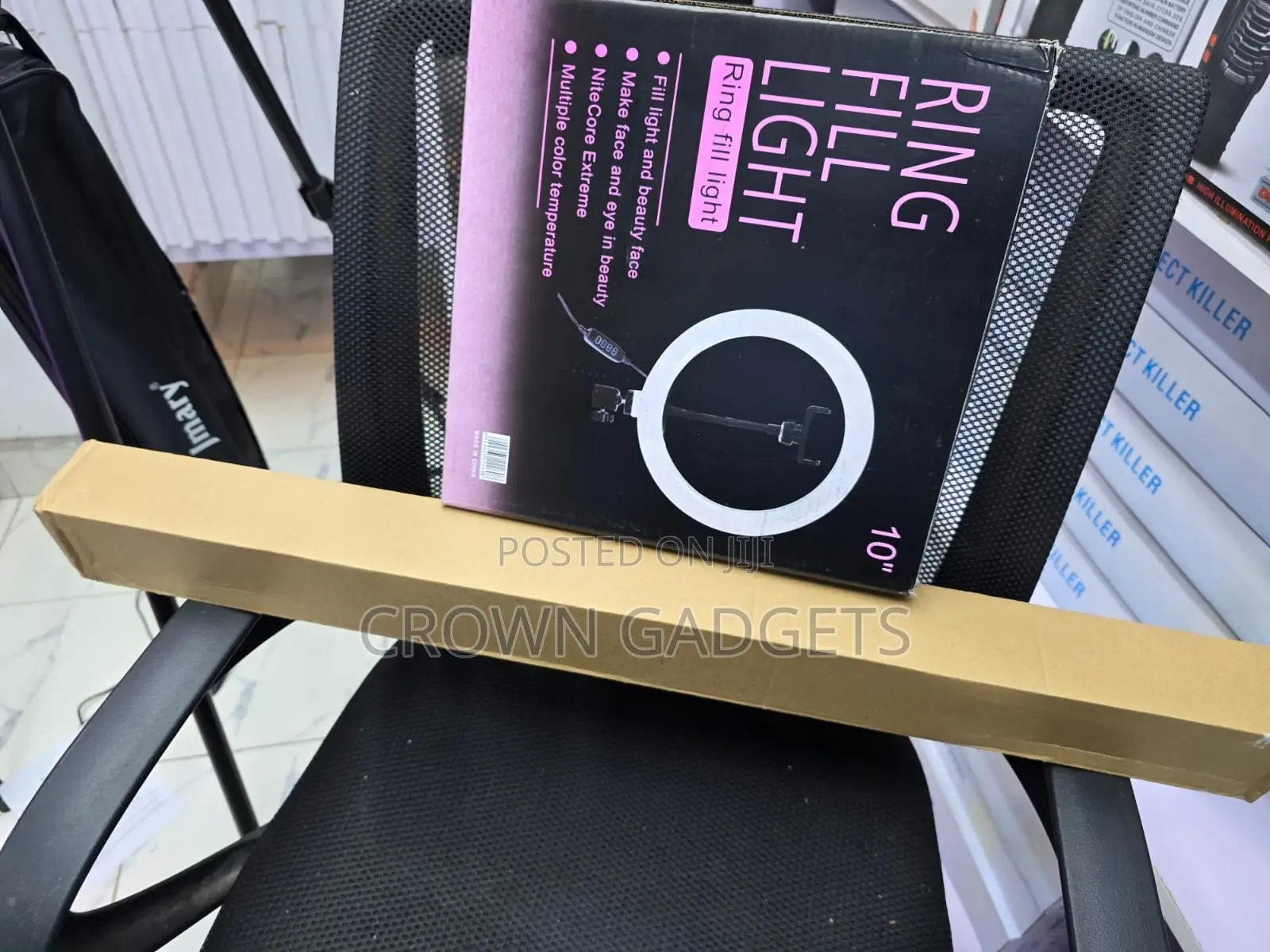 Ring Fill Light Kit With Tripod Phone Holder Usb Powered