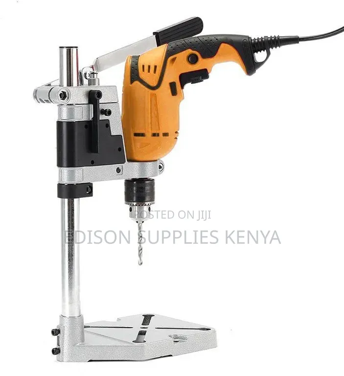 Drill Stand Drill Holder Clamp Portable Adjustable Electric Drills
