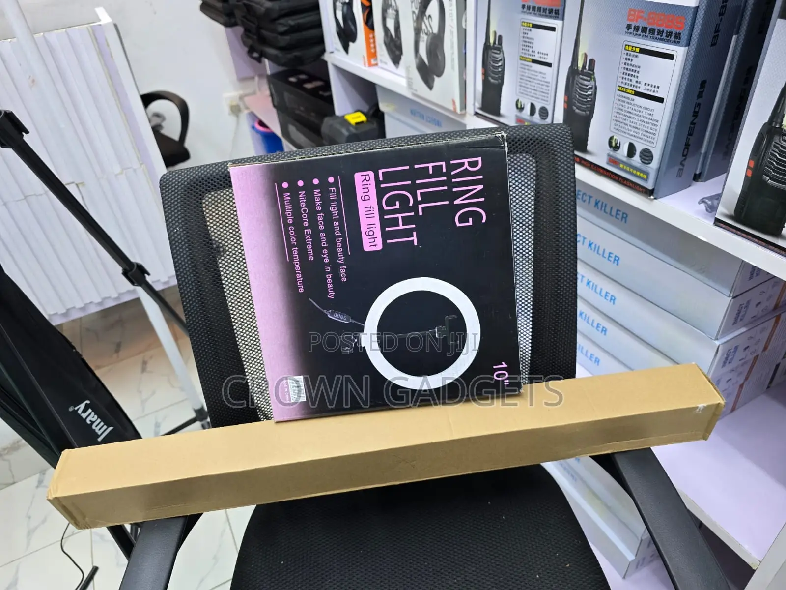 Ring Fill Light 10 Inch for Makeup Video Photography