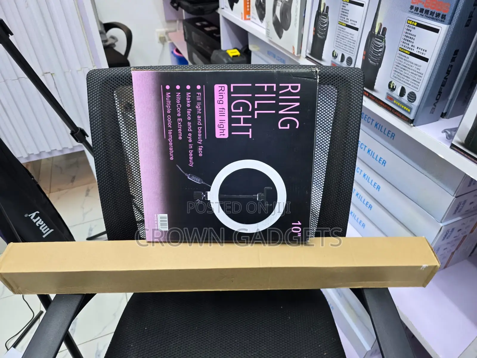 Ring Fill Light 10 Inch for Makeup Video Photography