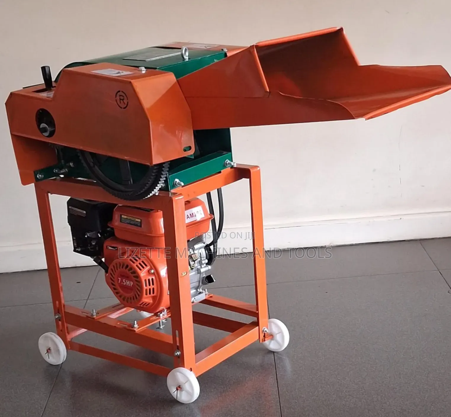 Aico Japan High Speed Chopper 800-1200kgs/Hr With 7.5hp Petrol Engine