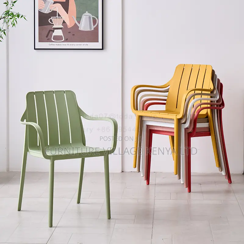 Imported Strong Plastic Home Dining Chair.