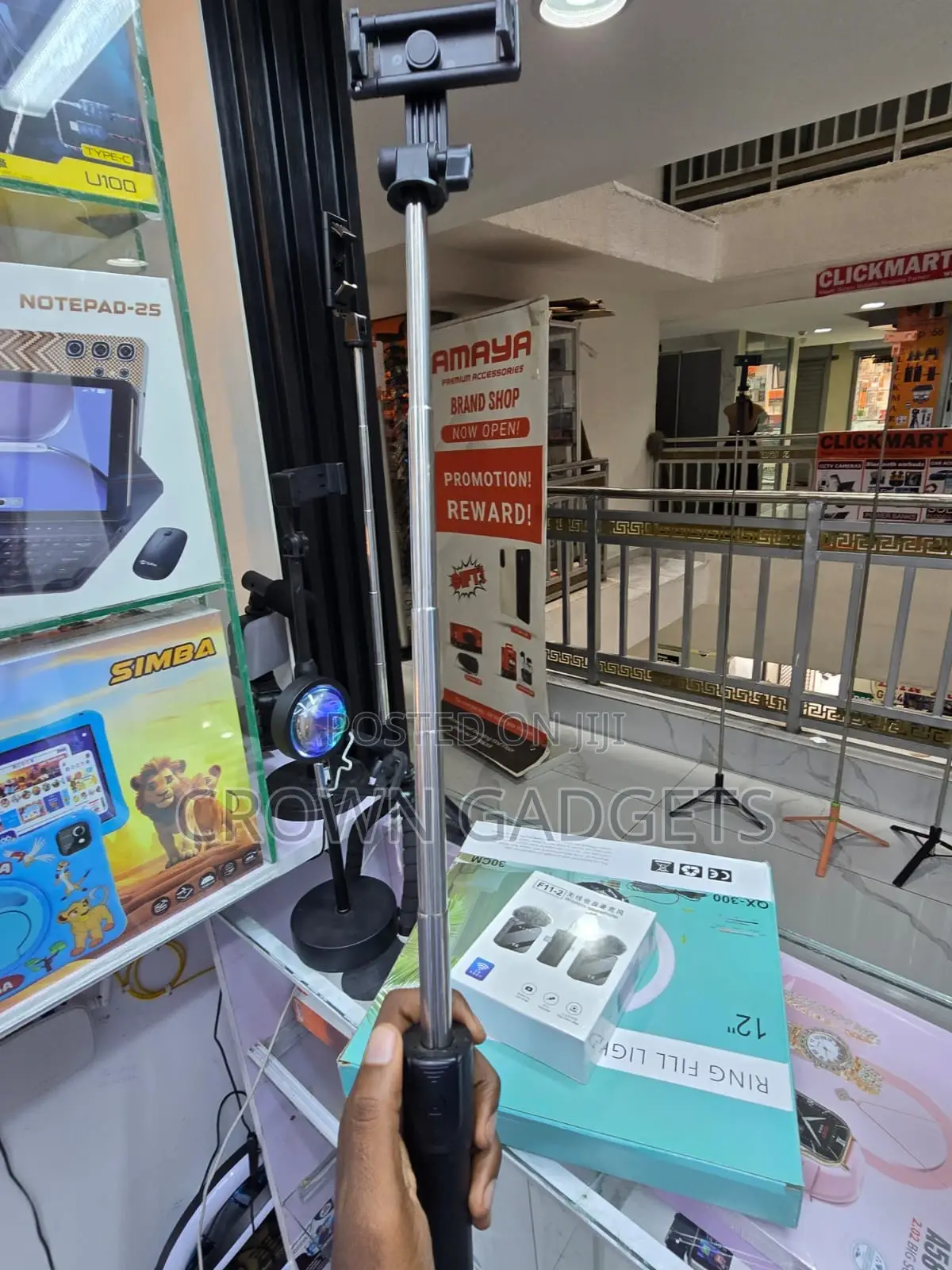 Wireless Selfie Stick Extendable Phone Tripod for Photos