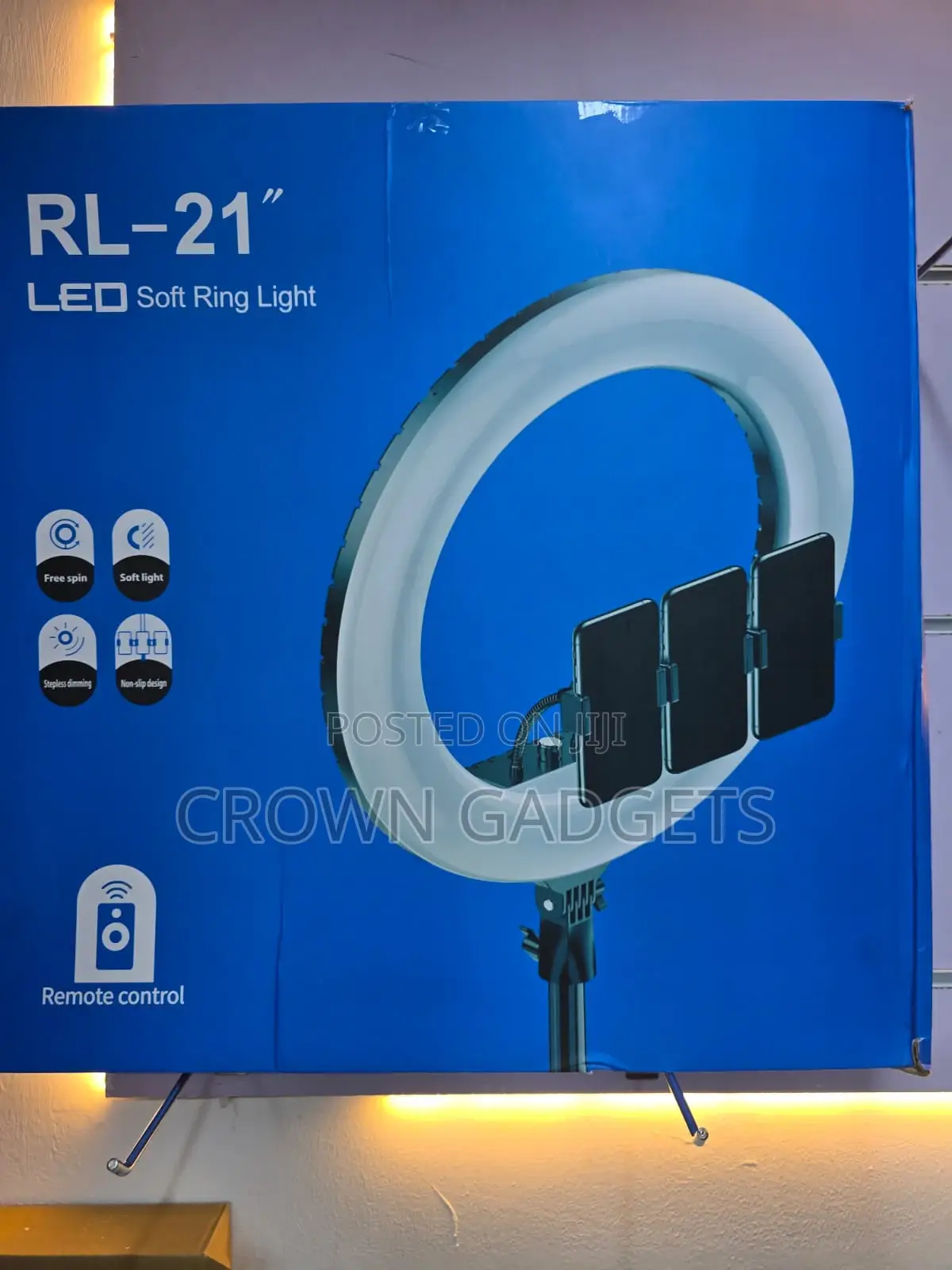 21 Inch Led Ring Light Kit With Stand For Photography