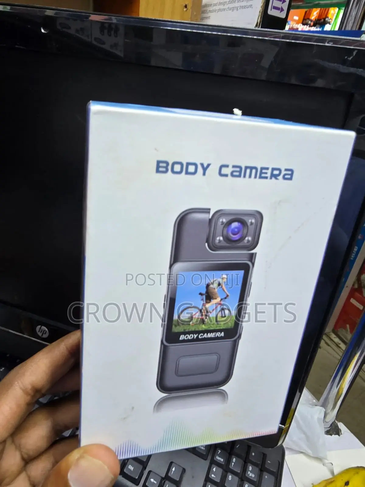Hd Body Camera With Screen Infrared Night Vision Recorder