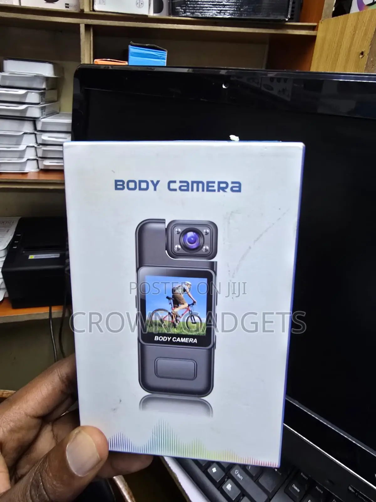 Hd Body Camera With Screen Infrared Night Vision Recorder