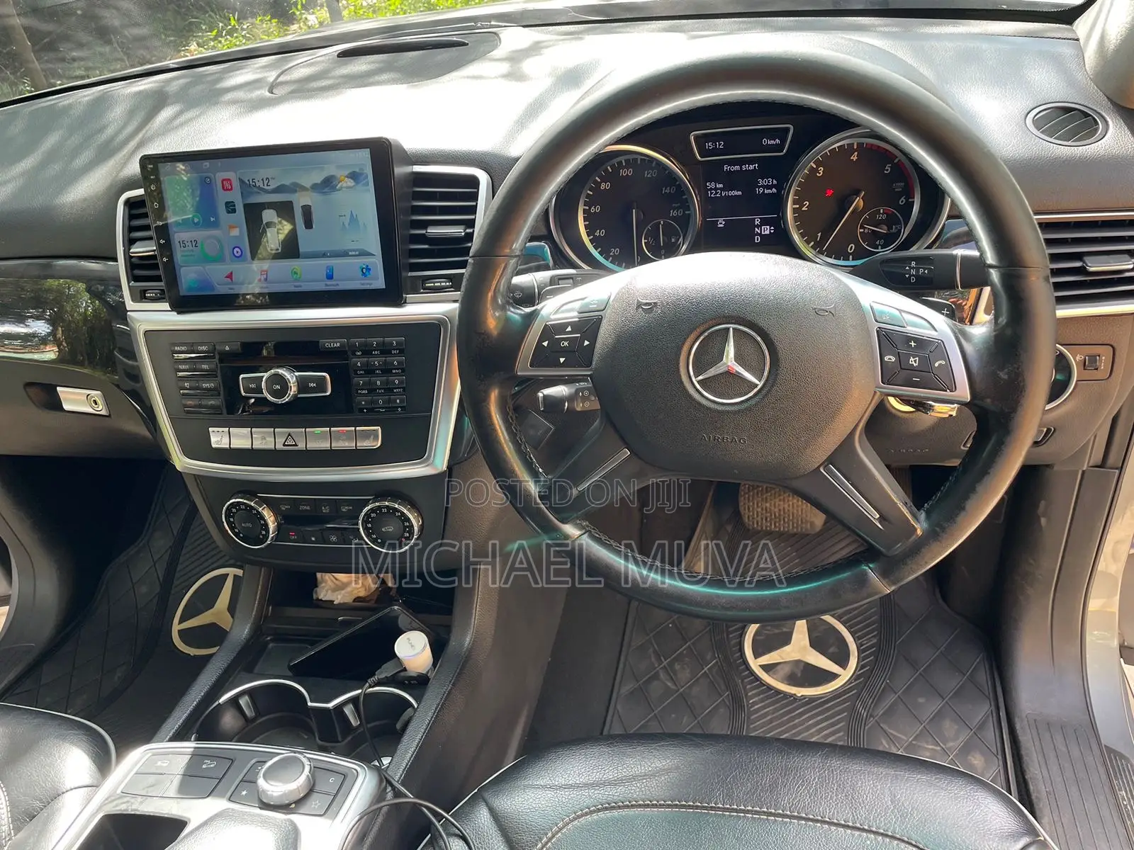 Mercedes-Benz M Class ML 350 4Matic 2012 Gray