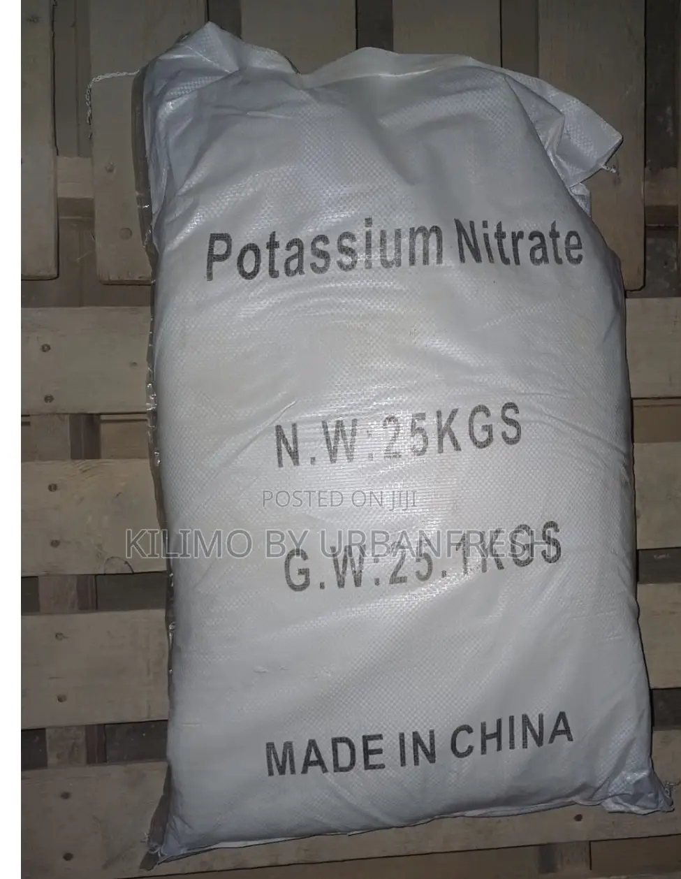 Potassium Nitrate Fertilizer. 25 KGS