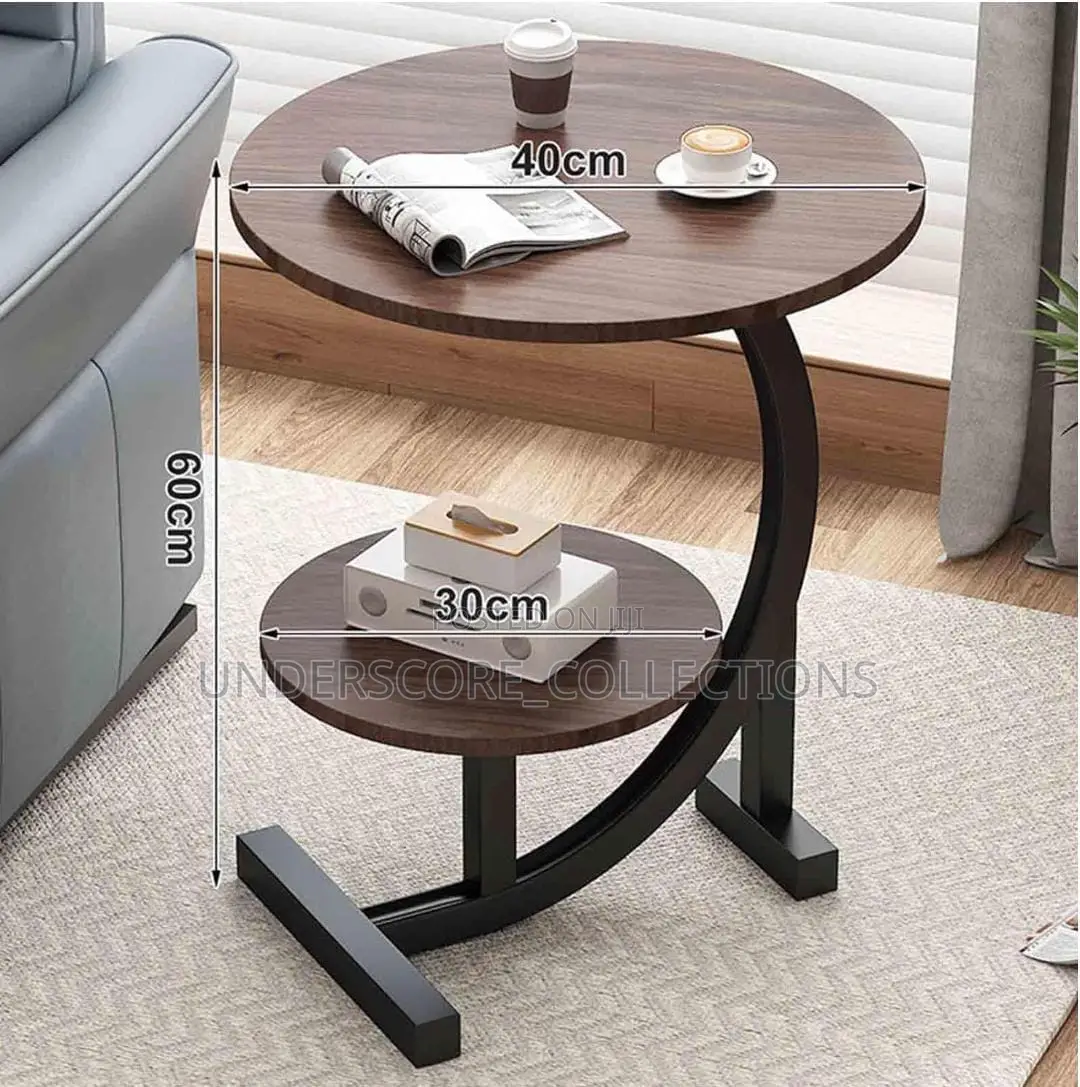 Double Layer Shape Side Table