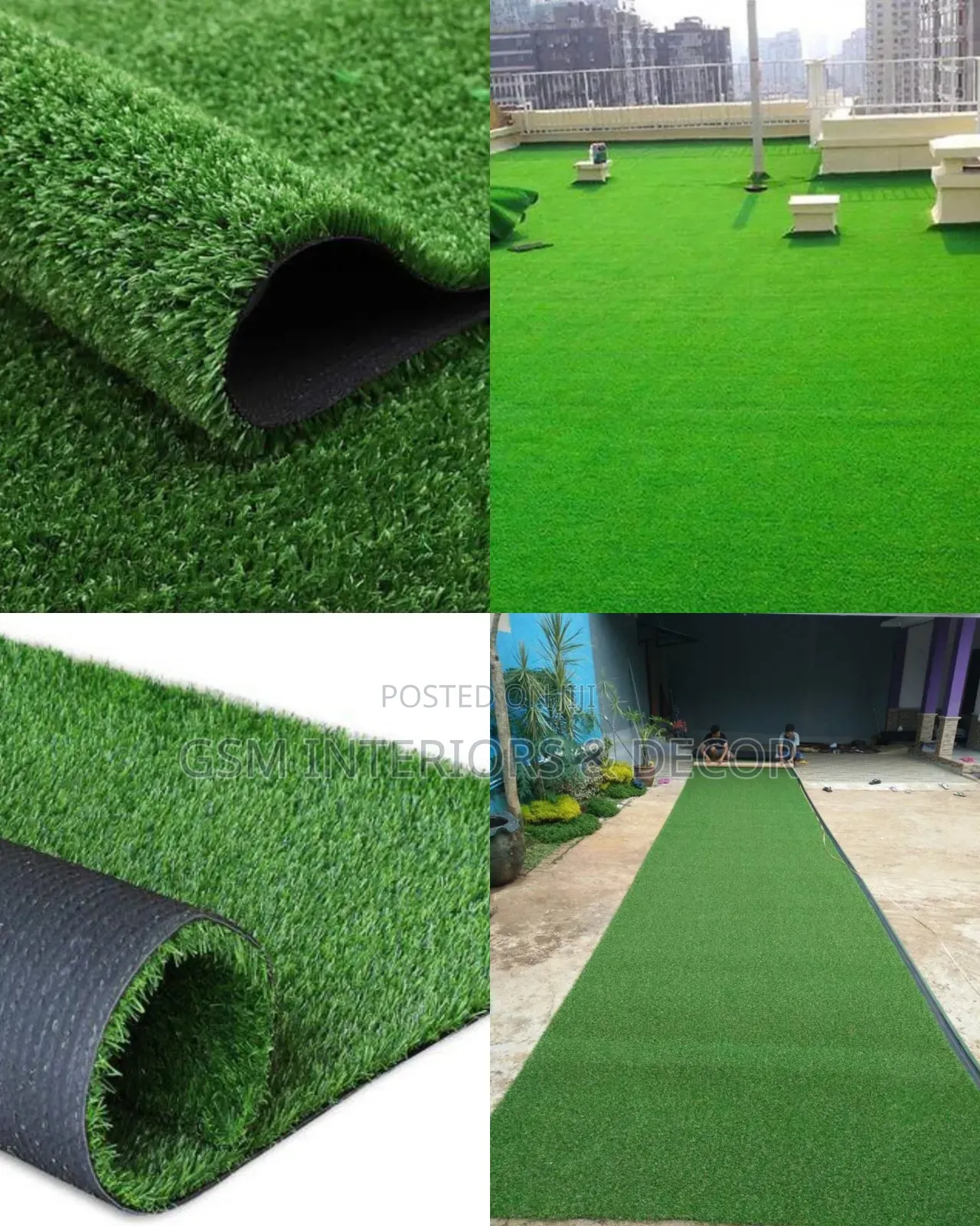 Artificial Green Carpets Perfect For Schools, Balconies, Rooftops Etc