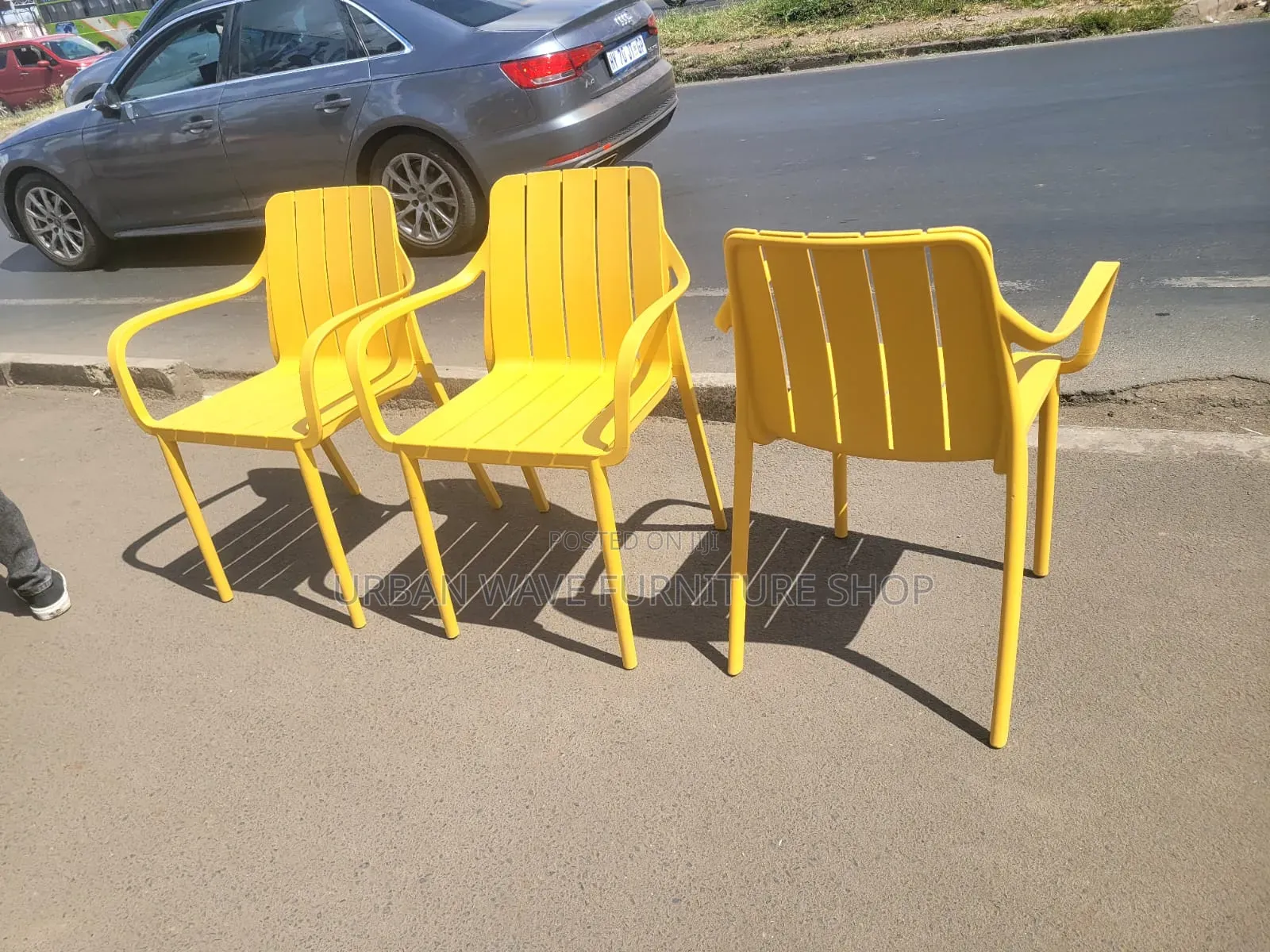 Yellow  Cafe Chair's