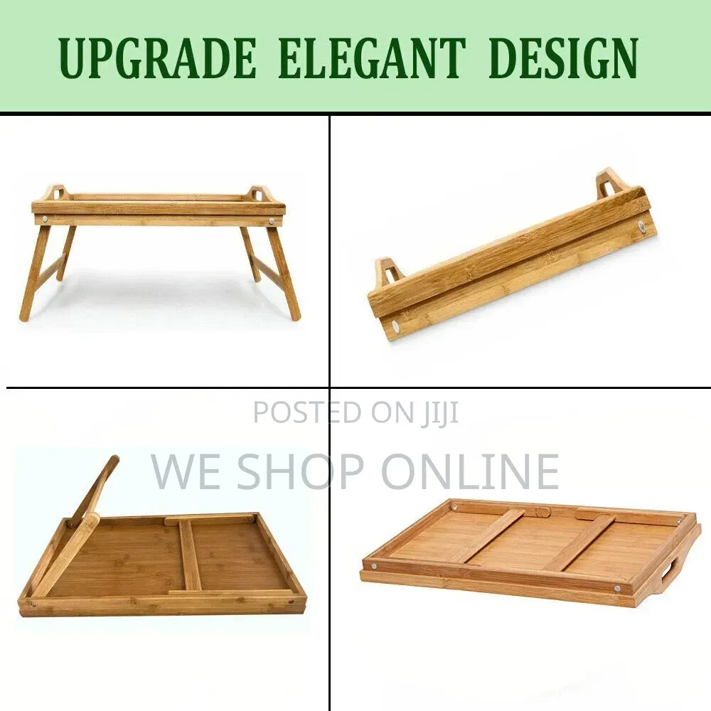 Foldable Bamboo Tray